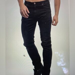 Barbell apparel men's straight athletic fit jeans